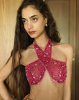 Mia's Pink Halter