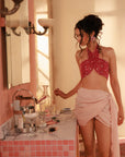 Mia's Pink Halter
