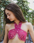 Mia's Pink Halter