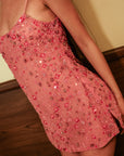 The Pink Mini Dress